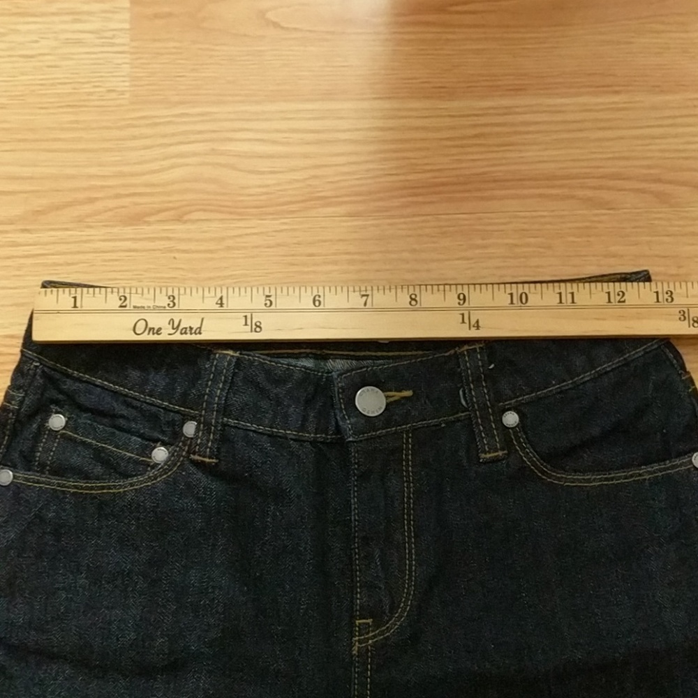 NWOT Grana japanese denim shorts - Picture 3 of 11